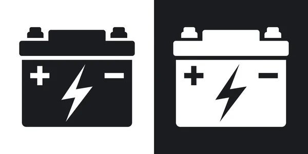 Car battery icons. — Stock Vector