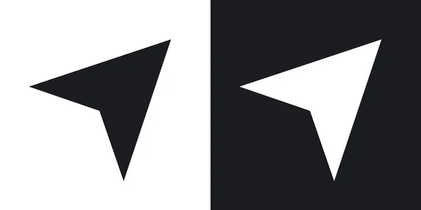 Iconos de flecha de navegación . — Vector de stock