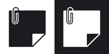 Not kağıdı ile küçük kutsal kişilerin resmi.  