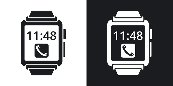 Smart Watch-klocka ikoner. — Stock vektor