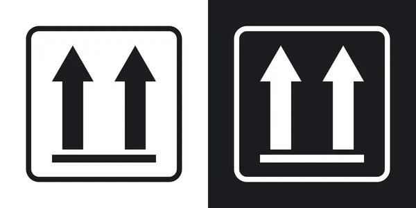 This side up packaging symbols. Stock Vector by ©RealVector 107040638