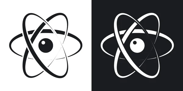 Atom model icons. — Stock Vector