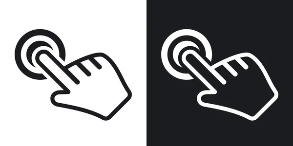 Click hand icons. — Stock Vector