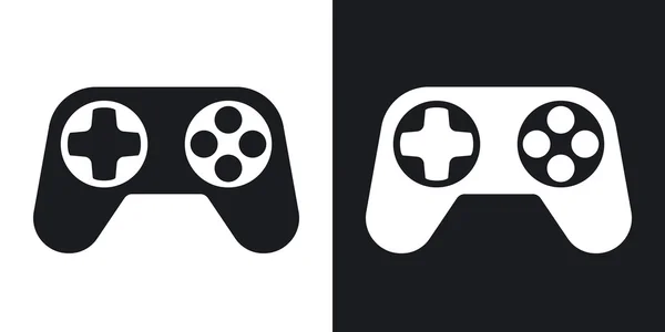 Gamepad, iconos de joystick . — Vector de stock