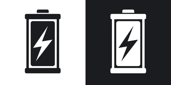 Charged battery icons — Stock Vector