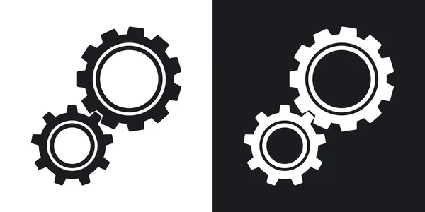 Cogs, gears icons. — Stock Vector
