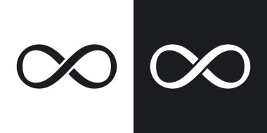 soyut sonsuz işaretleri.  