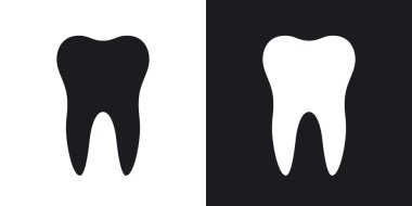 diş hekimliği, diş Icons set.  