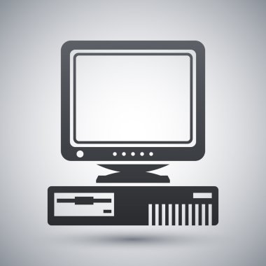 Retro bilgisayar kutsal kişilerin resmi