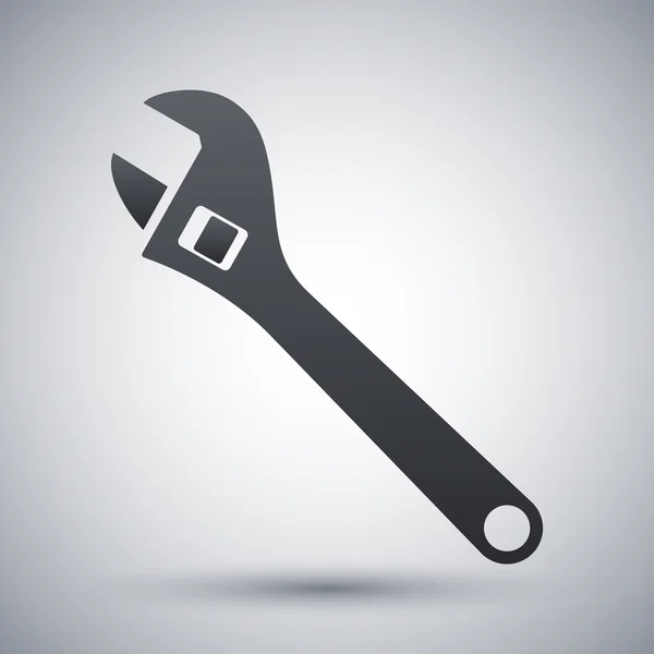 Wrench icon — Stock Vector