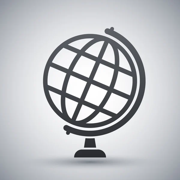 Ikona globu — Wektor stockowy