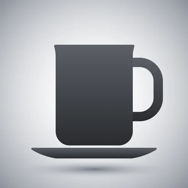 Cup-ikonen — Stock vektor