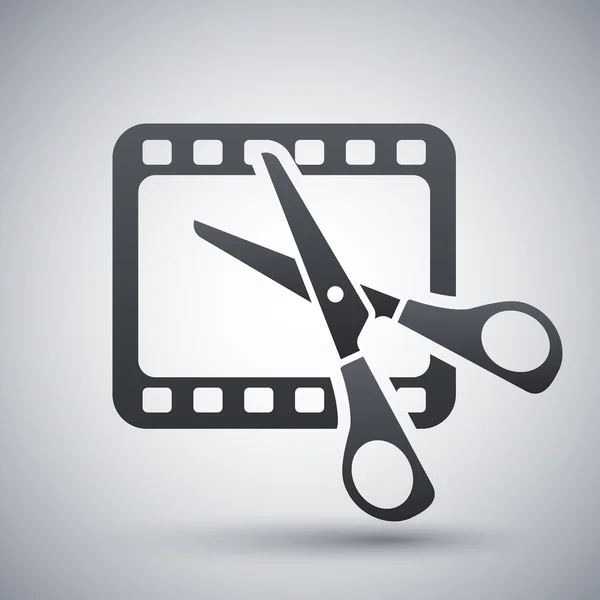 Video editing icon Royalty Free Stock Illustrations