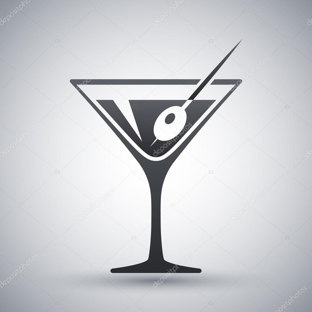 Martini glass icon Stock Vector Image by ©RealVector 58587095
