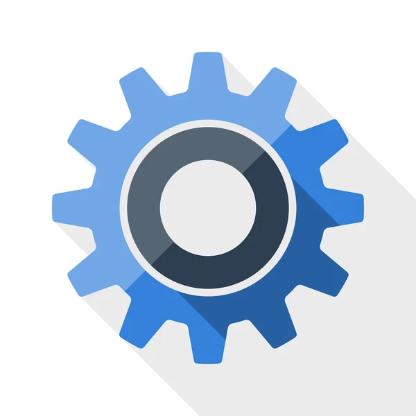 Gear or settings icon — Stock Vector