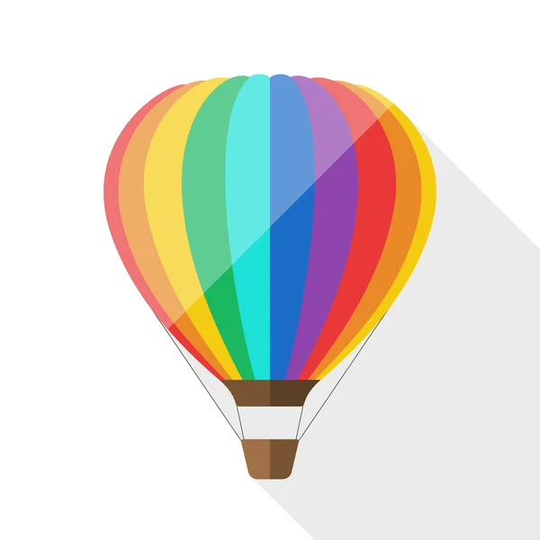 Ícone de balão de ar quente — Vetor de Stock