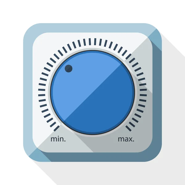 Volume knop pictogram — Stockvector