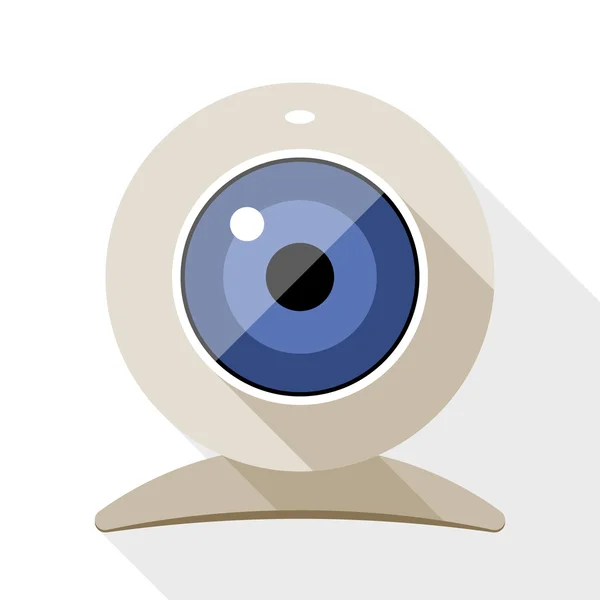 Web camera-icoontje — Stok Vektör