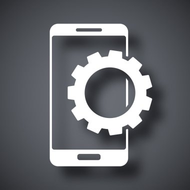 Akıllı telefon ayarları simgesi