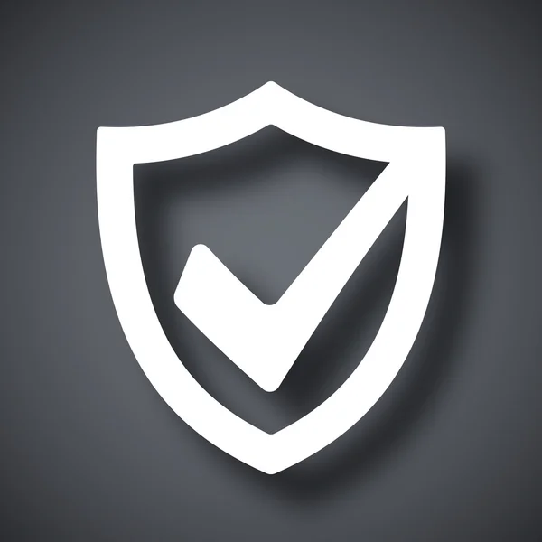 Ikon för säkerhetsskydd — Stock vektor