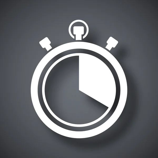 Icona del cronometro — Vettoriale Stock