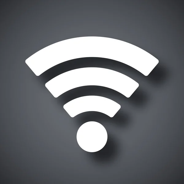 ワイヤレス ネットワークのアイコン — ストックベクタ