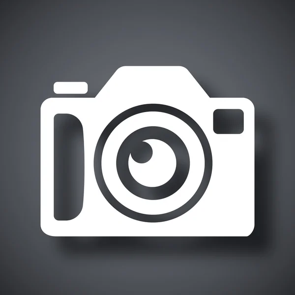 Icono de cámara fotográfica — Vector de stock