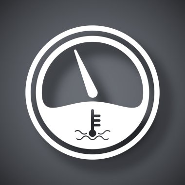 Car Engine Temperature Gauge Free Vector Eps Cdr Ai Svg Vector Illustration Graphic Art