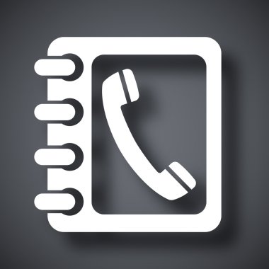 Telefon rehberi simgesi