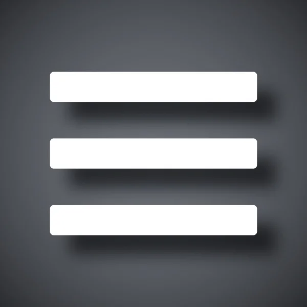 Expand menu icon — Stock Vector