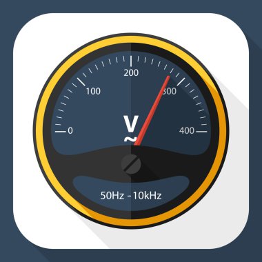 voltmetre simgesi