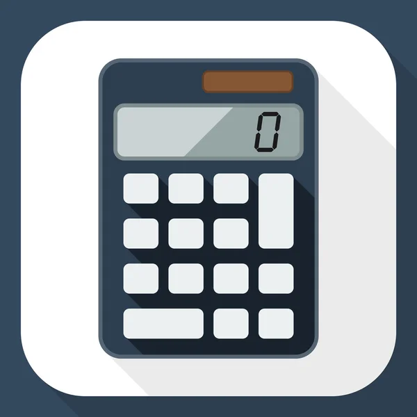 Calculatorpictogram — Stockvector