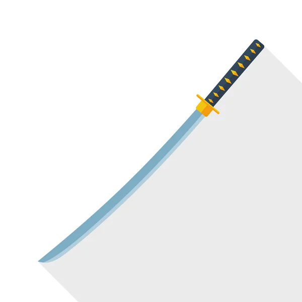 Ícone espada japonês — Vetor de Stock
