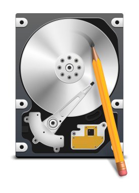 Kalem bilgileri Hdd üzerinde yazar