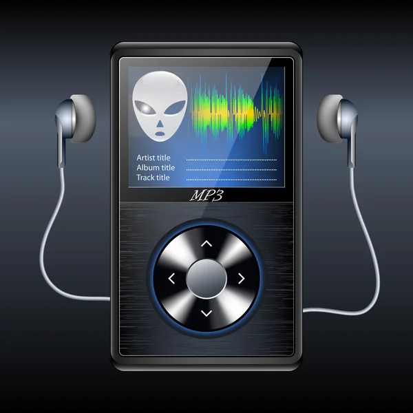 MP3 lejátszó az eredeti design — Stock Vector