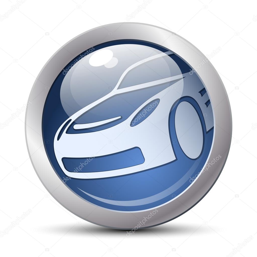 car icon, button