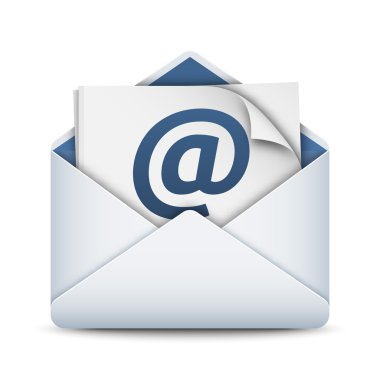E-mail, envelope icon clipart