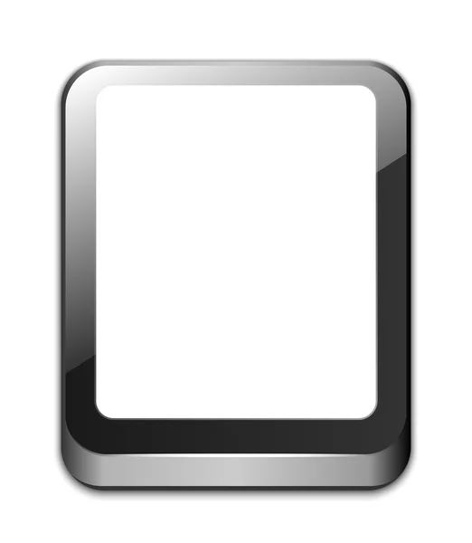 Icono de tableta en blanco — Vector de stock