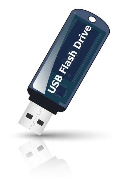 USB Flash drive icoon. — Stockvector