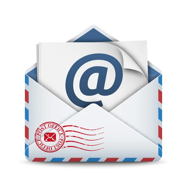 E-mail, envelop pictogram — Stockvector