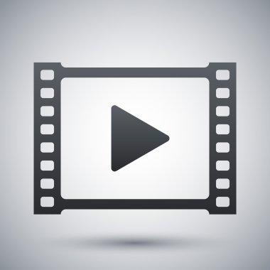 video, play icon clipart