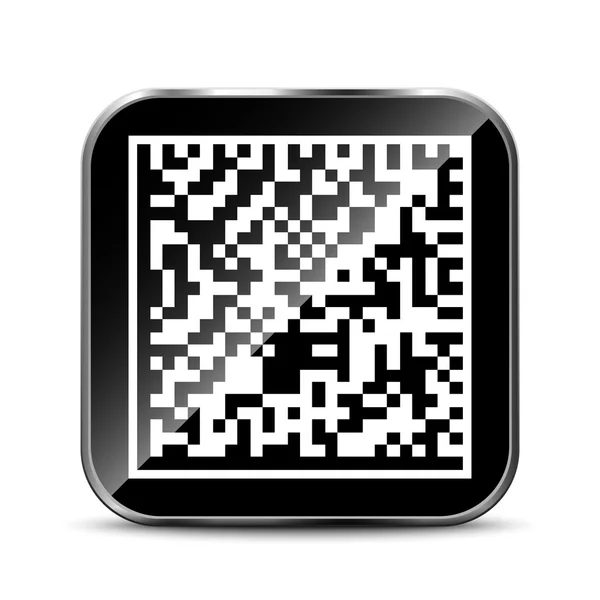 Icône App Datamatrix . — Image vectorielle