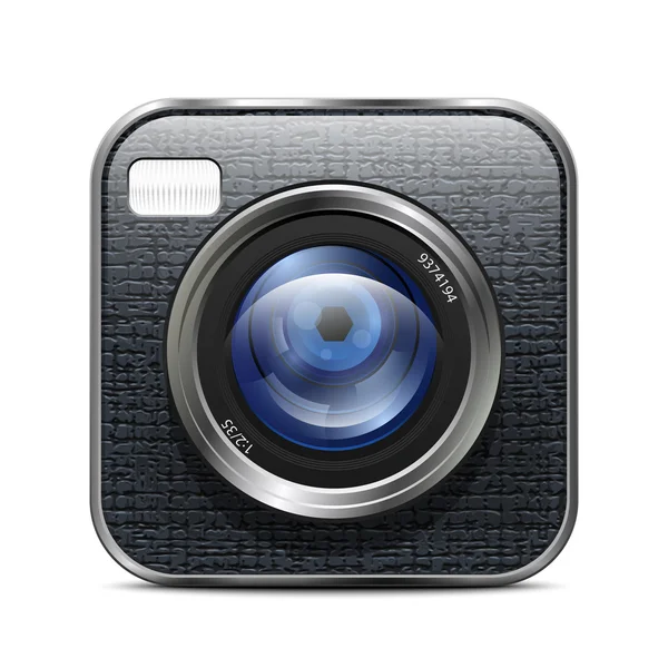 Photo Camera Icon. — Stock Vector