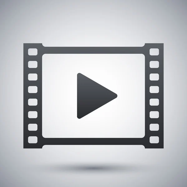 Video, Reproducir icono — Vector de stock