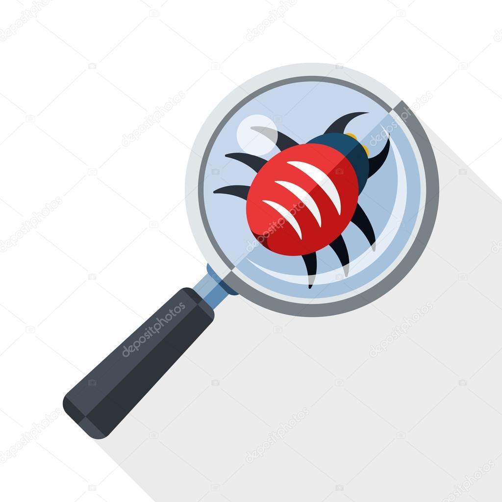 Antivirus scanning icon
