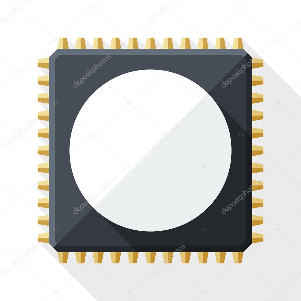 Chip, computer icon