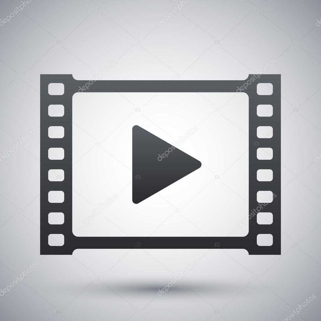 video, play icon