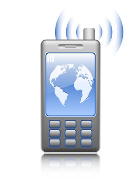 Hareket eden telefon ile dünya