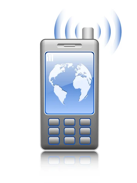 世界の携帯電話 — ストックベクタ