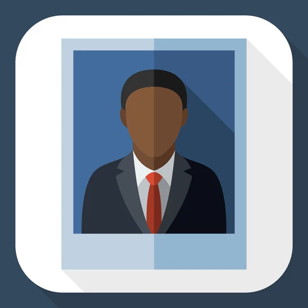 Picture of  black businessman — Stock Vector